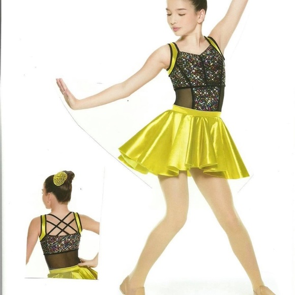 Revolution Dance costume LET ME THINK ABOUT IT Large Child - Picture 1 of 16